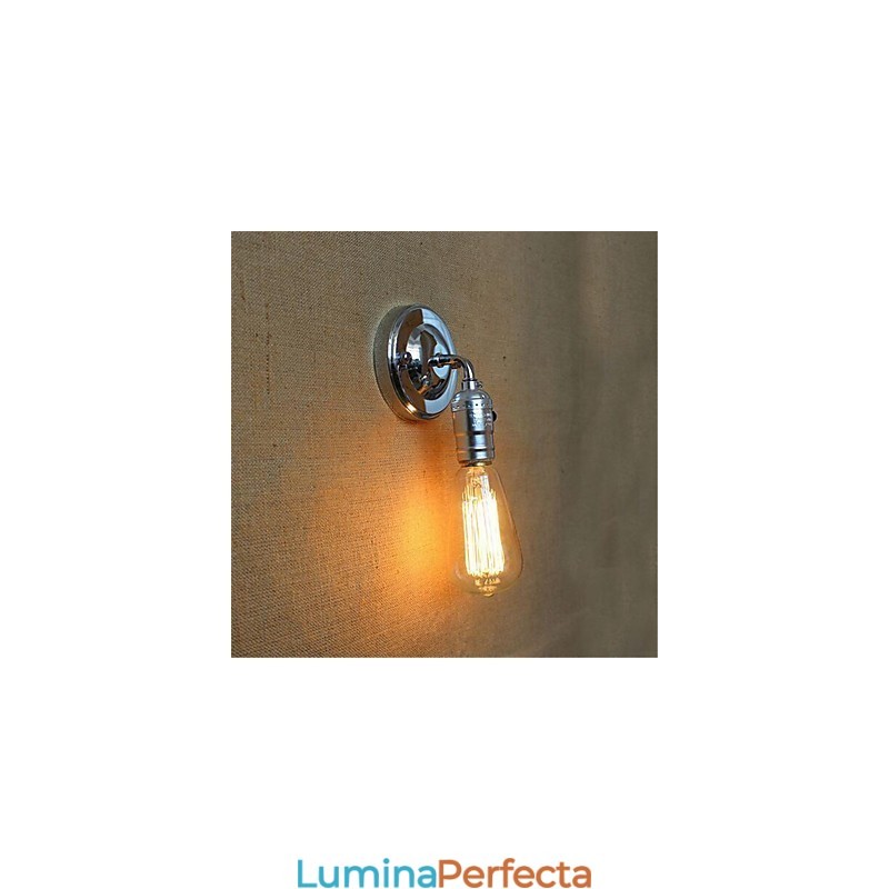 Caracteristică de pictură retro pentru stil mini cu braț oscilant Lumină ambientală Aplice de perete Lampă de perete