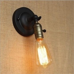 Caracteristică de pictură retro pentru stil mini cu braț oscilant Lumină ambientală Aplice de perete Lampă de perete