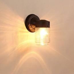 Lampă de perete modernă contemporană cu finisaj cu oxid negru Caracteristică pentru aplice de perete cu lumină ambientală în stil mini