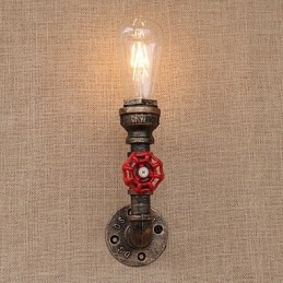 Caracteristică de pictură retro country pentru stil mini aplice de perete cu lumină ambientală