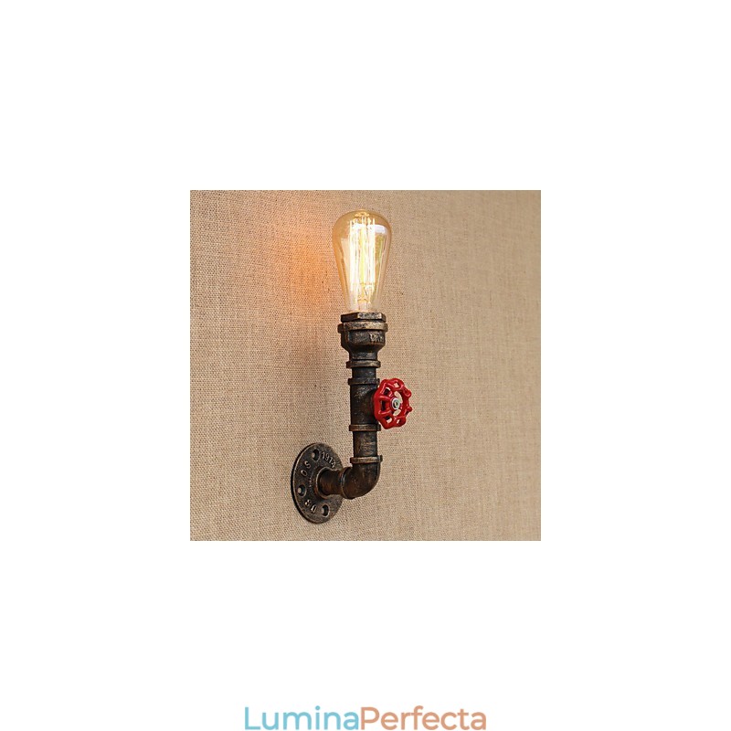 Caracteristică de pictură retro country pentru stil mini aplice de perete cu lumină ambientală