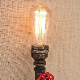 Caracteristică de pictură retro country pentru stil mini aplice de perete cu lumină ambientală
