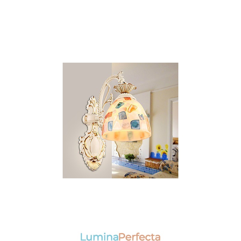 Caracteristică de pictură rustic Lodge pentru aplice de perete