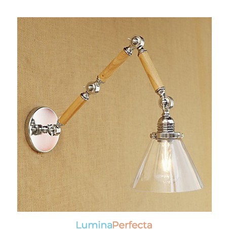 Caracteristică galvanizată retro de țară pentru lumini cu braț oscilant de protecție a ochilor Caracteristică galvanizată retro de țară pentru lumini cu braț oscilant de protecție a ochilor