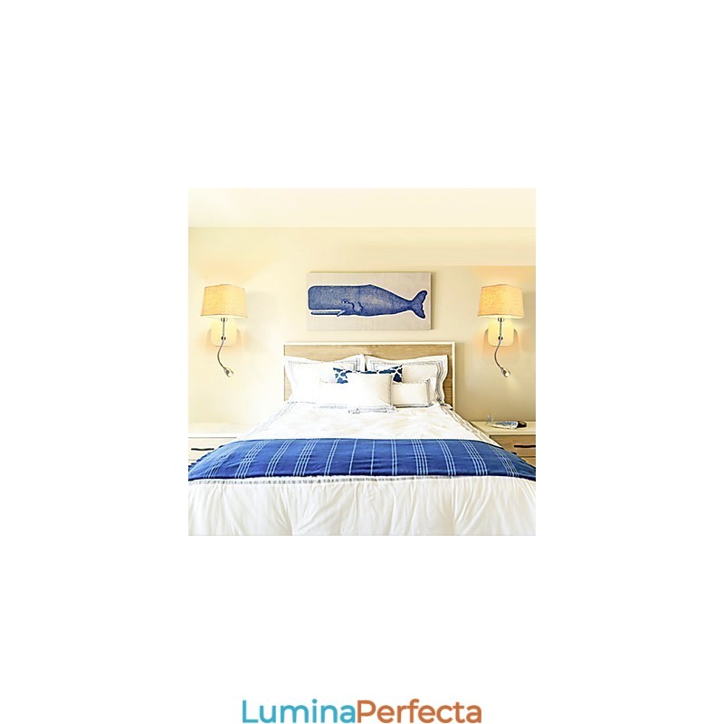 Aplice de perete cu lumină ambientală în stil mini