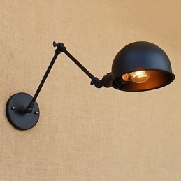 Caracteristică de pictură retro simplă de țară pentru lumini cu braț oscilant în stil mini pentru protecția ochilor