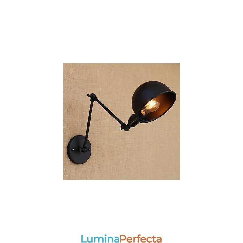 Caracteristică de pictură retro simplă de țară pentru lumini cu braț oscilant în stil mini pentru protecția ochilor