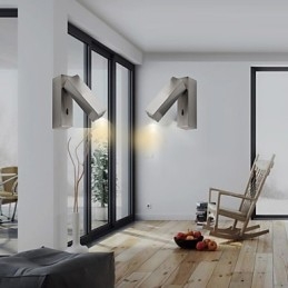 Caracteristică modernă și contemporană pentru lumina ambientală în stil mini
