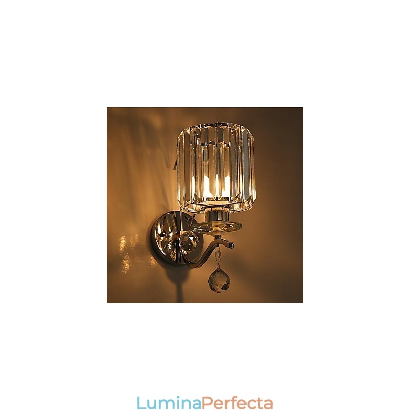 Cristal Modern Contemporan galvanizat Caracteristică Aplice de perete Aplice de perete