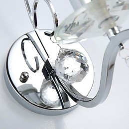 Cristal Modern Contemporan galvanizat Caracteristică Aplice de perete Aplice de perete