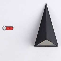 Noutate integrată Caracteristică contemporană modernă pentru stil mini Aplice de perete cu lumină ambientală Aplice de perete în aer liber, rezistentă la apă
