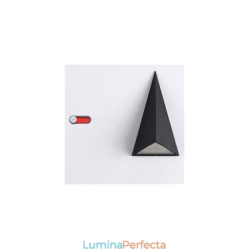 Noutate integrată Caracteristică contemporană modernă pentru stil mini Aplice de perete cu lumină ambientală Aplice de perete în aer liber, rezistentă la apă