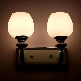 Aplice de perete cu lumină în sus, modernă și contemporană galvanizată