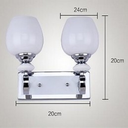 Aplice de perete cu lumină în sus, modernă și contemporană galvanizată