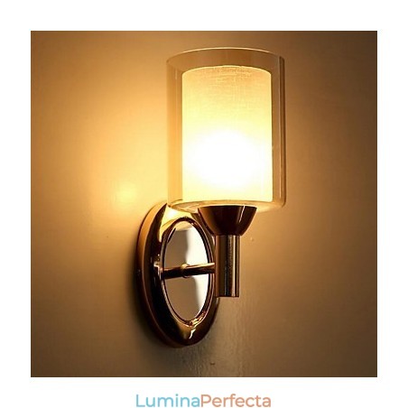 Aplice de perete cu lumini în sus cu electroplacare, modernă, contemporană Aplice de perete cu lumini în sus cu electroplacare, modernă, contemporană