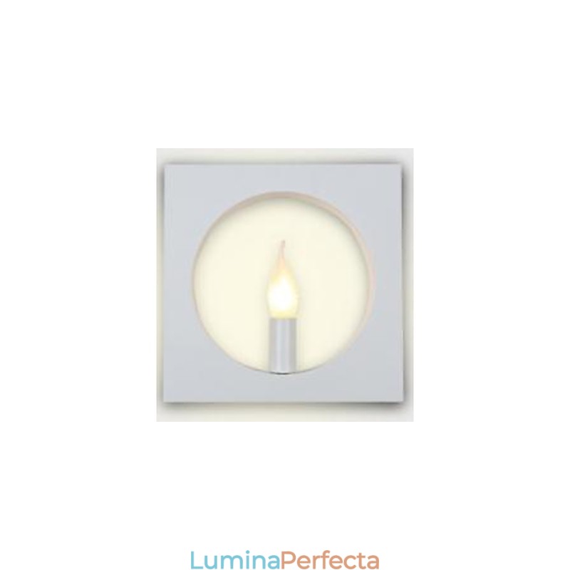 Lampă de perete modernă, simplă, artă din fier, creativă pentru sufragerie, fundal, hol, capul patului, cadru pătrat, lămpi și felinare