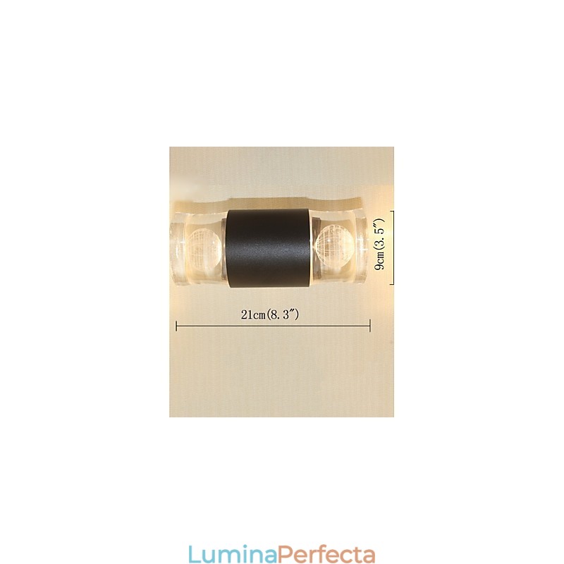 Funcție simplă integrată pentru lumina ambientală Aplice de perete