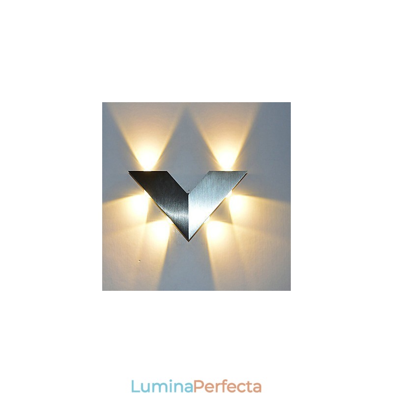 Caracteristică de noutate pentru lumina ambientală în stil mini cu nuanțe multiple Aplice de perete