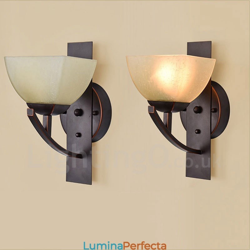 Aplice de interior clasice tradiționale cu o singură lumină