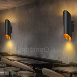 Lămpi de perete moderne, contemporane, cu montare încasată, din aliaj de aluminiu