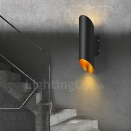Lămpi de perete moderne, contemporane, cu montare încasată, din aliaj de aluminiu