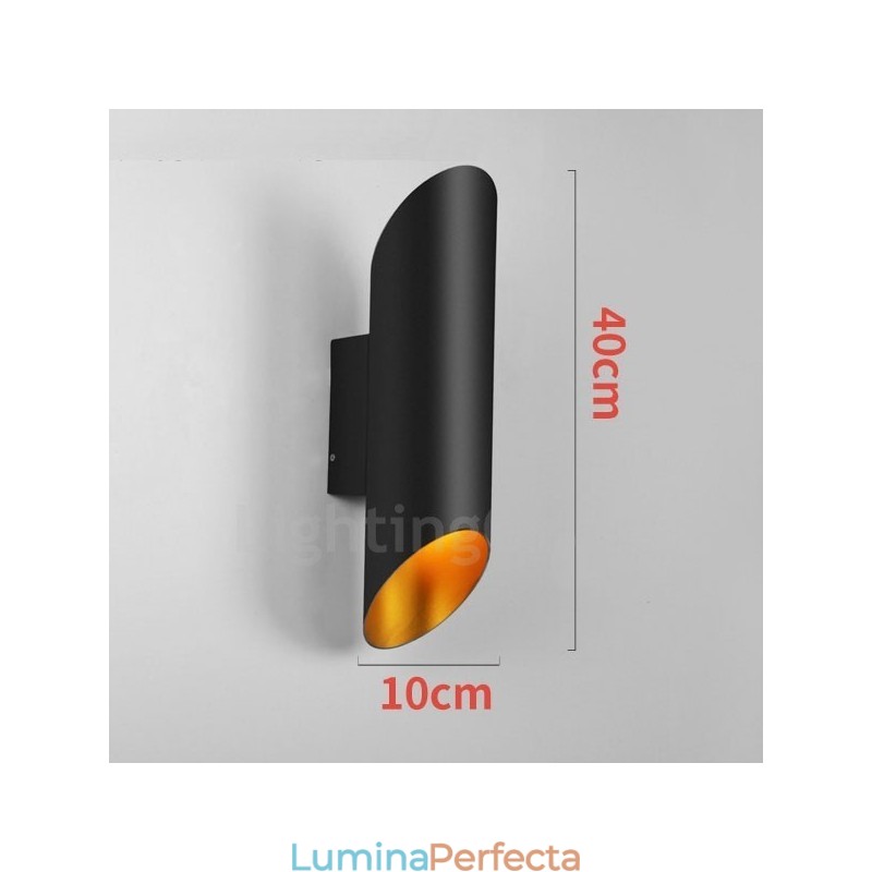 Lămpi de perete moderne, contemporane, cu montare încasată, din aliaj de aluminiu