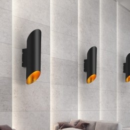 Lămpi de perete moderne, contemporane, cu montare încasată, din aliaj de aluminiu