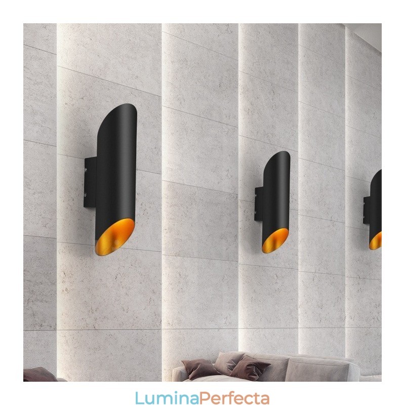 Lămpi de perete moderne, contemporane, cu montare încasată, din aliaj de aluminiu