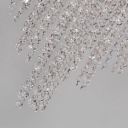 Montaj încastrat din metal galvanizat în stil mini de cristal modern și contemporan