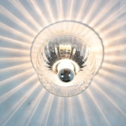 Aplice de perete cu bec fără umbră Plafoniera modernă și contemporană