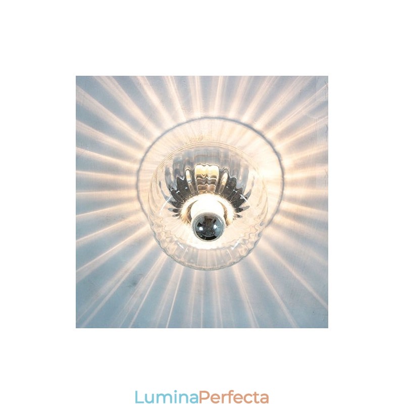 Aplice de perete cu bec fără umbră Plafoniera modernă și contemporană