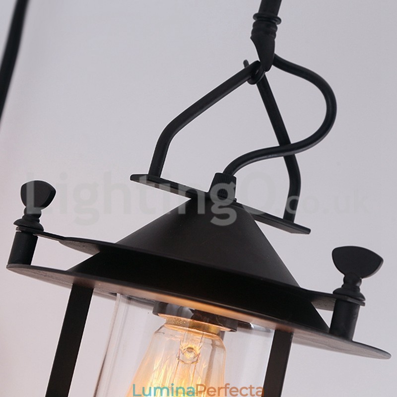 Lampă de perete retro Dock Applique de perete Black Wharf Dock Sconce Restaurant Living Cafe Bar Magazin de îmbrăcăminte
