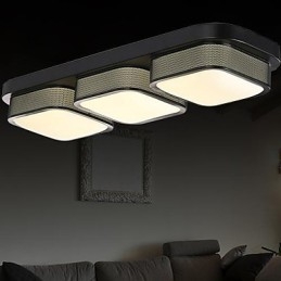Montaj încastrat din metal modern contemporan