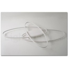 Plafoniera ovală, modernă, contemporană, din aluminiu, care poate fi reglată, lampă cu montare întinsă pentru camera de zi, dormitor, poate fi folosită și ca lampă de perete
