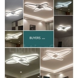 Plafoniera ovală, modernă, contemporană, din aluminiu, care poate fi reglată, lampă cu montare întinsă pentru camera de zi, dormitor, poate fi folosită și ca lampă de perete