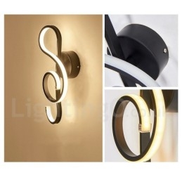 Design modern de perete contemporan 220V~240V 100V~120V Aplice de perete Special pentru dormitor Showroom Living Sufragerie