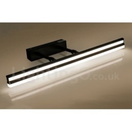 Lampă cu oglindă IP44 Iluminează baie Aplice de perete în sus și în jos cu umbră acrilică Iluminare pentru machiaj