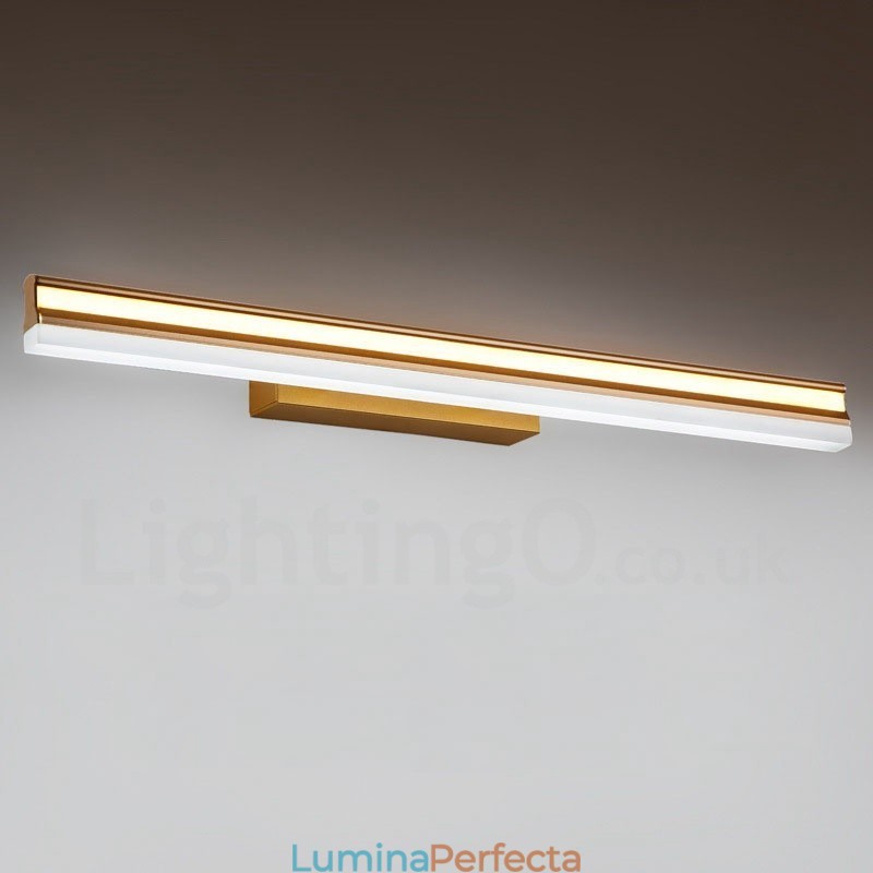 Lampă cu oglindă IP44, lumini pentru baie, lumini de perete cu umbră acrilică