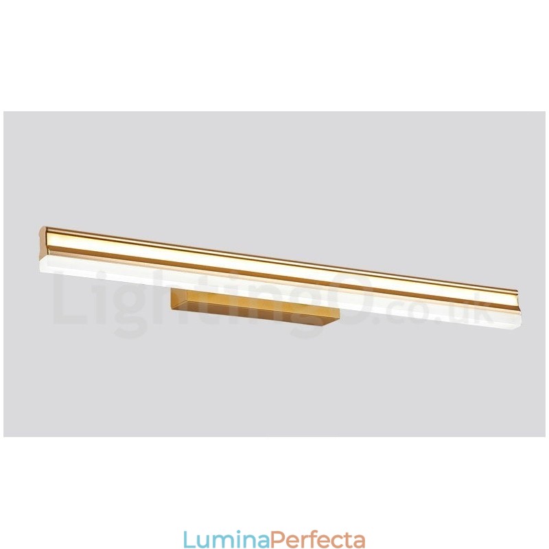 Lampă cu oglindă IP44, lumini pentru baie, lumini de perete cu umbră acrilică