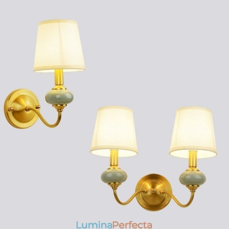 Alamă pură, de lux, rustic, retro, epocă, alamă, ceramică, lumânare, abajur de sticlă, specială pentru hotel, birou, showroom, living, sufragerie Alamă pură, de lux, rustic, retro, epocă, alamă, ceramică, lumânare, abajur de sticlă, specială pentru hotel, birou, showroom, living, sufragerie