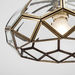 Familie de plafoniere din cupru cu design decorativ modern și contemporan