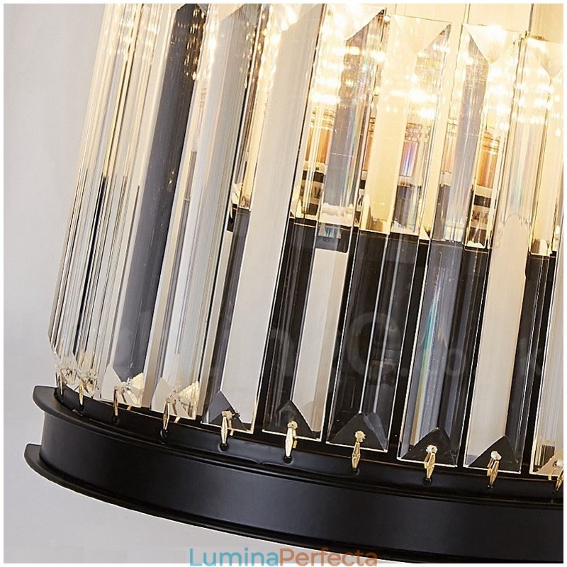 Lampă de perete modernă de lux K9 cu abajur de cristal