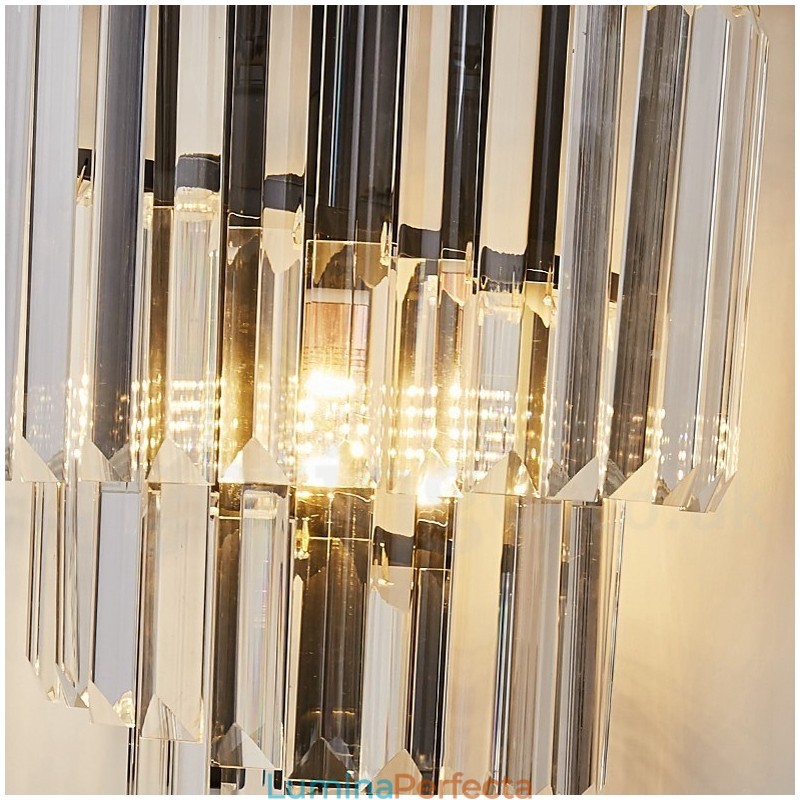 Lampă de perete modernă de lux K9 cu abajur de cristal