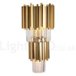 Lampă de perete modernă de lux K9 cu abajur de cristal