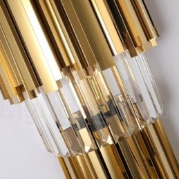 Lampă de perete modernă de lux K9 cu abajur de cristal