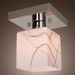 Montaj încastrat din metal galvanizat în stil mini modern și contemporan