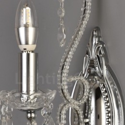 1 Lumină Auriu Negru Stilul American Cristal Lampă pentru Sufragerie Magazin de îmbrăcăminte Cafenea Magazin Hotel