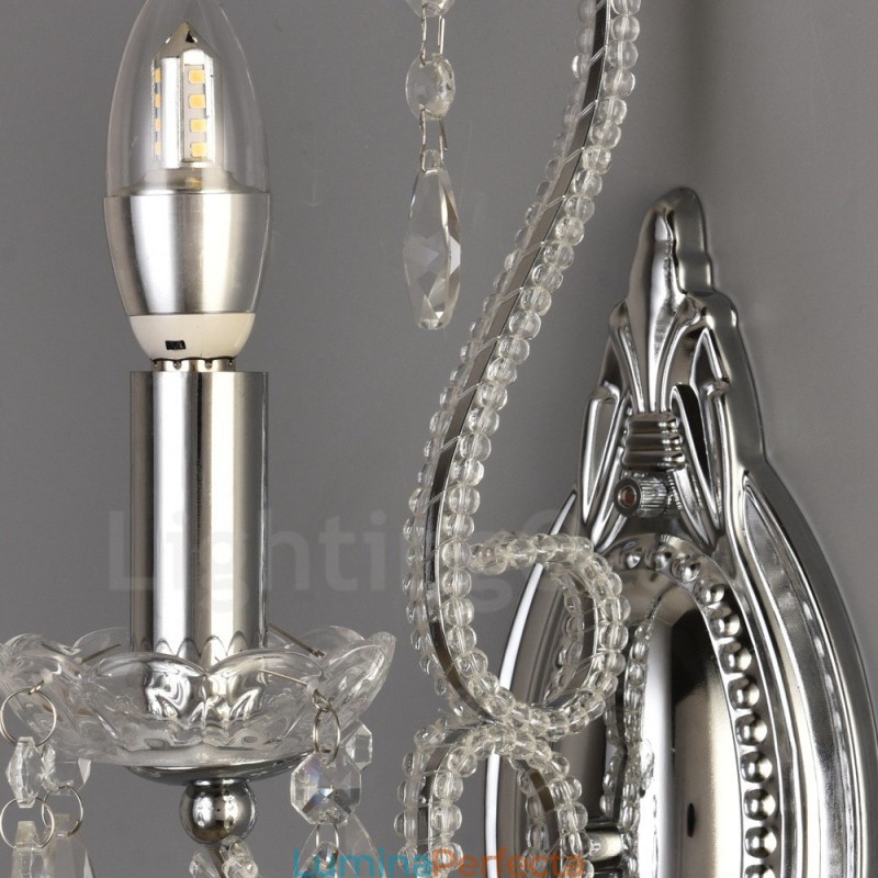 1 Lumină Auriu Negru Stilul American Cristal Lampă pentru Sufragerie Magazin de îmbrăcăminte Cafenea Magazin Hotel