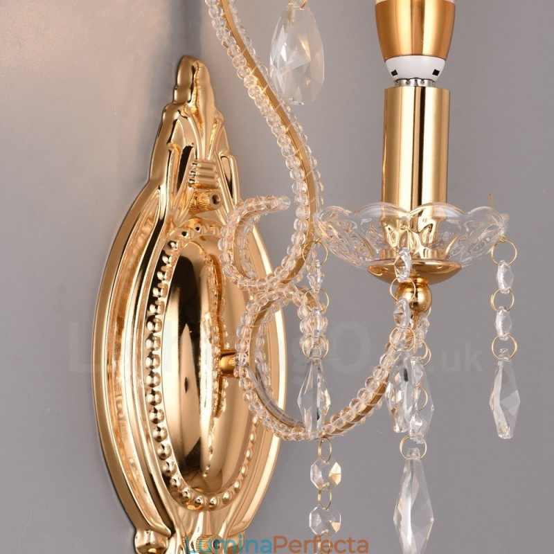 1 Lumină Auriu Negru Stilul American Cristal Lampă pentru Sufragerie Magazin de îmbrăcăminte Cafenea Magazin Hotel