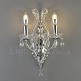 2 Lumini Aur Negru Stilul American Cristal Lampa pentru Sufragerie Sufragerie Magazin de Imbracaminte Cafenea Magazin Hotel